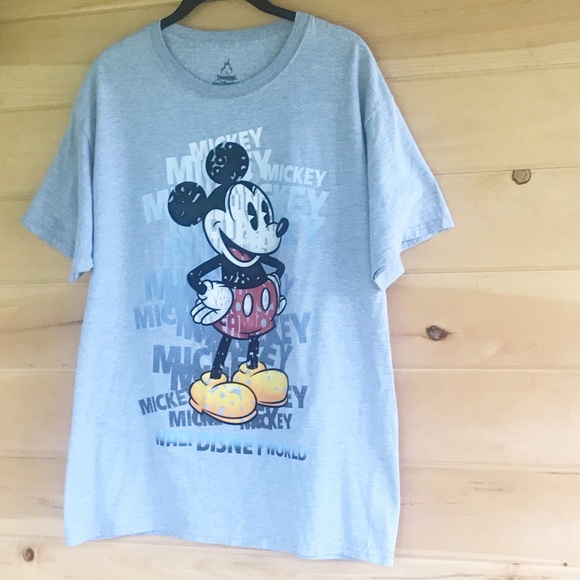 Hanes Tops - Mickey Mouse Graphic T-shirt